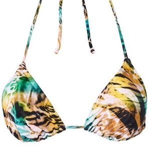 Triangle Bikini Top in Jungle Babe Print
